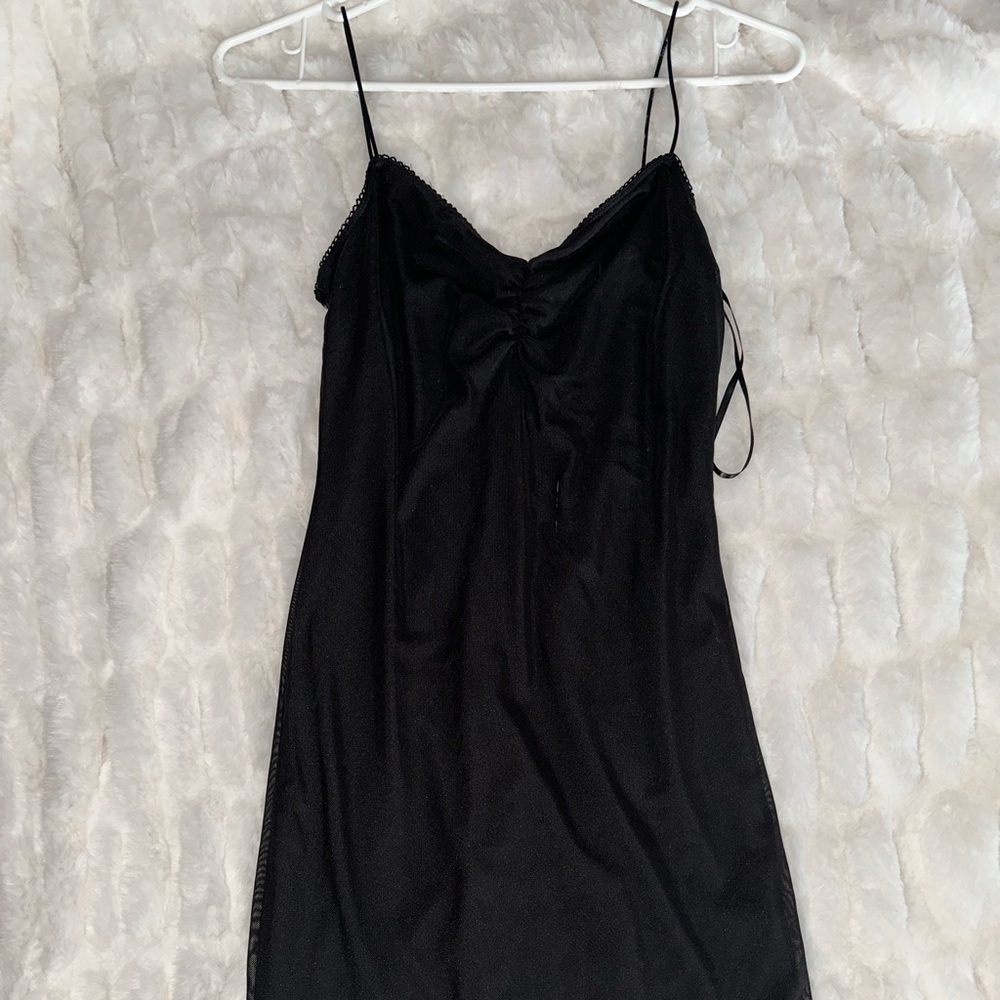 Black Strappy Dress